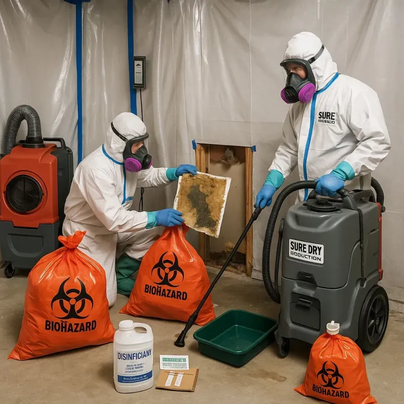 Contaminated Water Handling Protocols process in Osgood, IN